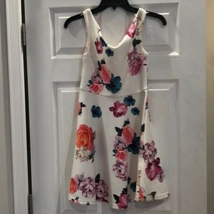 MINKPINK White Floral Dress XS